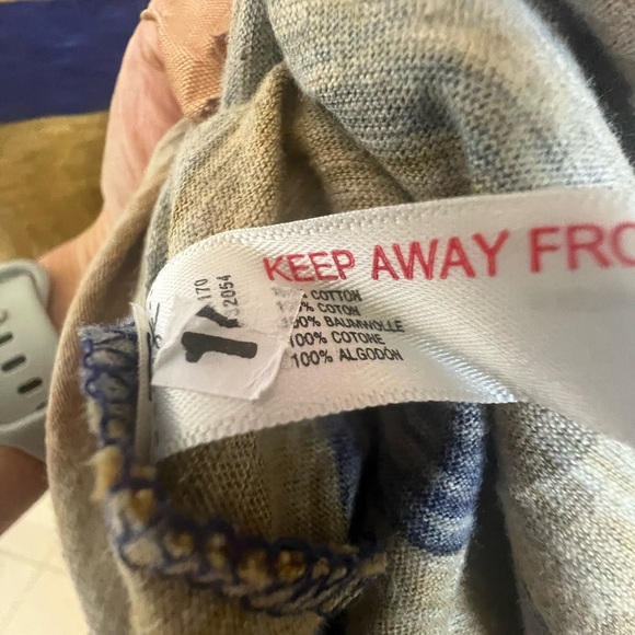 NWT new medium anthropologie daily practice tube dress maxi striped multi color - Picture 10 of 13